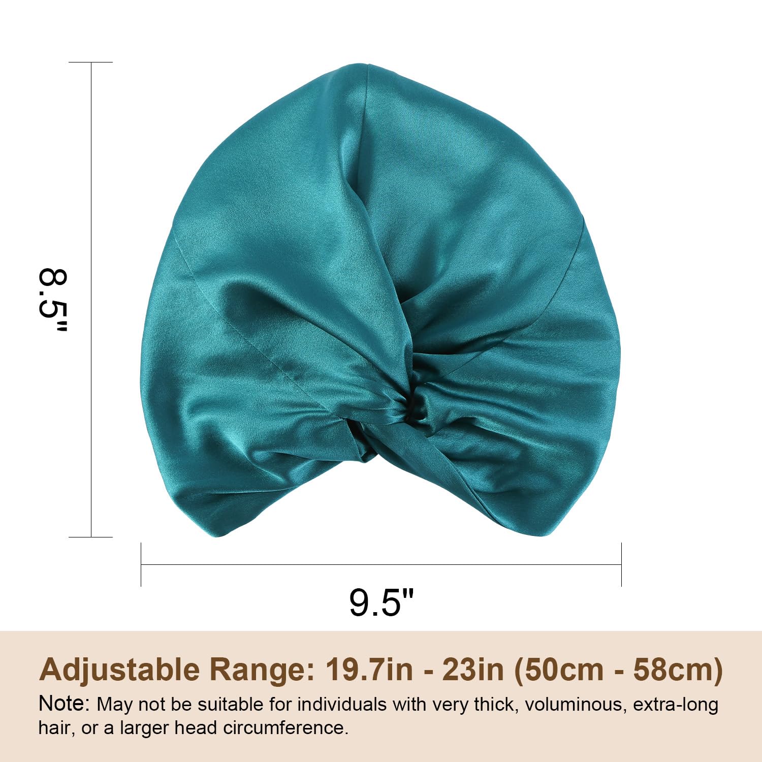 Bonnet DaisySilk protection cheveux réduit les frottements