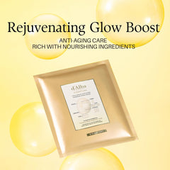 Masque hydrogel 8-formes de d'alba Piedmont – amélioration de l'élasticité et du confort.