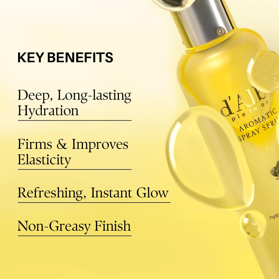 d'alba Piedmont – tonique multifonction pour hydratation et fixation légère du maquillage.
