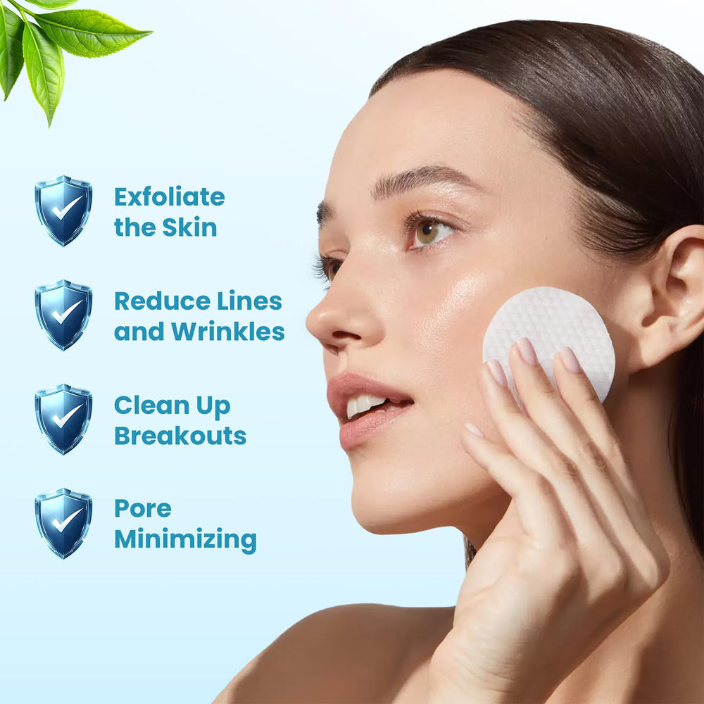 Tampons Dalin avec acide glycolique et salicylique pour clarifier les pores