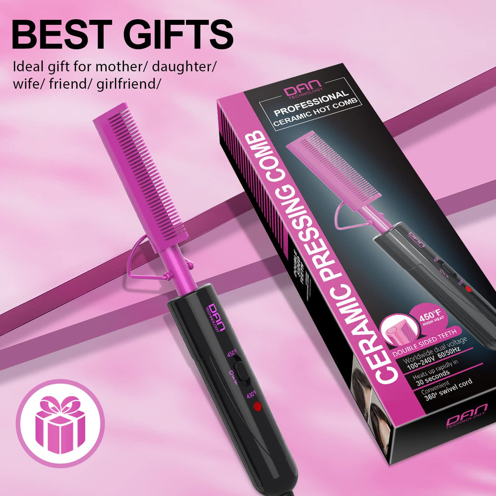 Coiffage rapide et portable, idéal pour styling en déplacement.