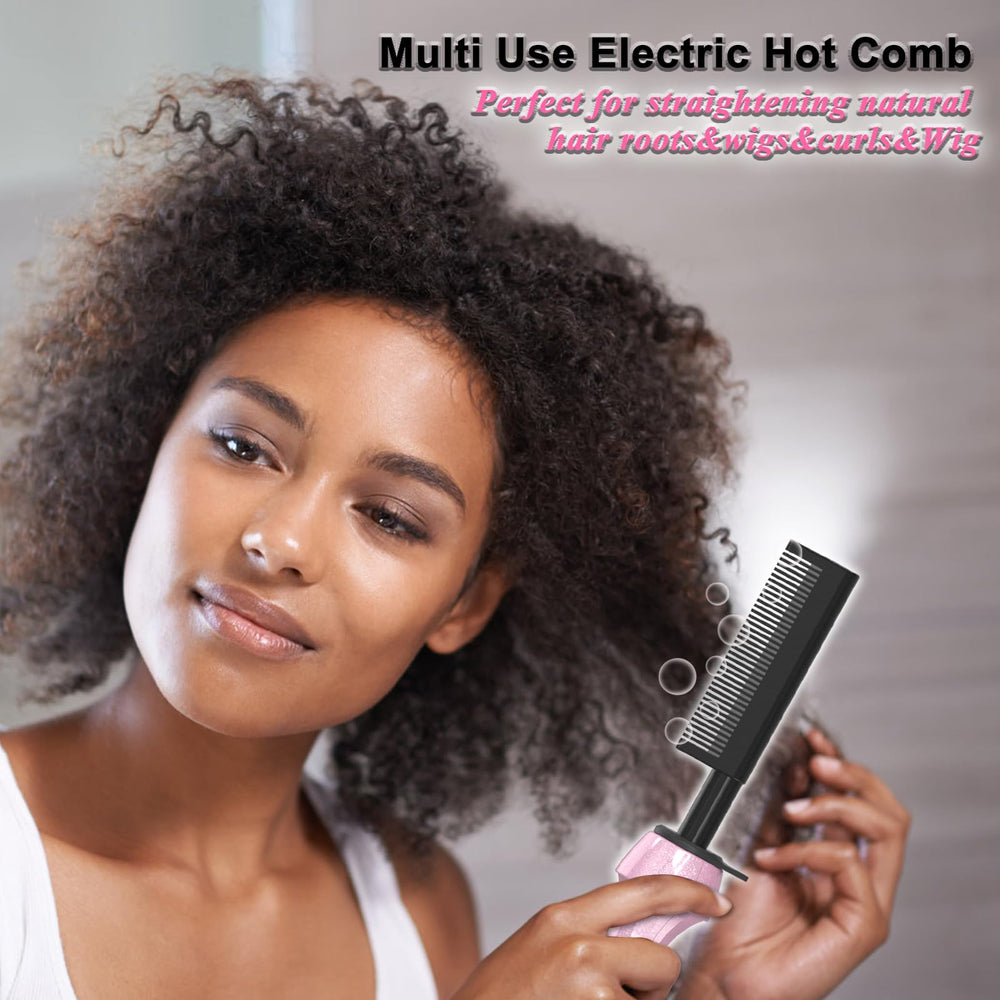 DAN Technology peigne thermique 500F rose anti-statique pour cheveux plus lisses