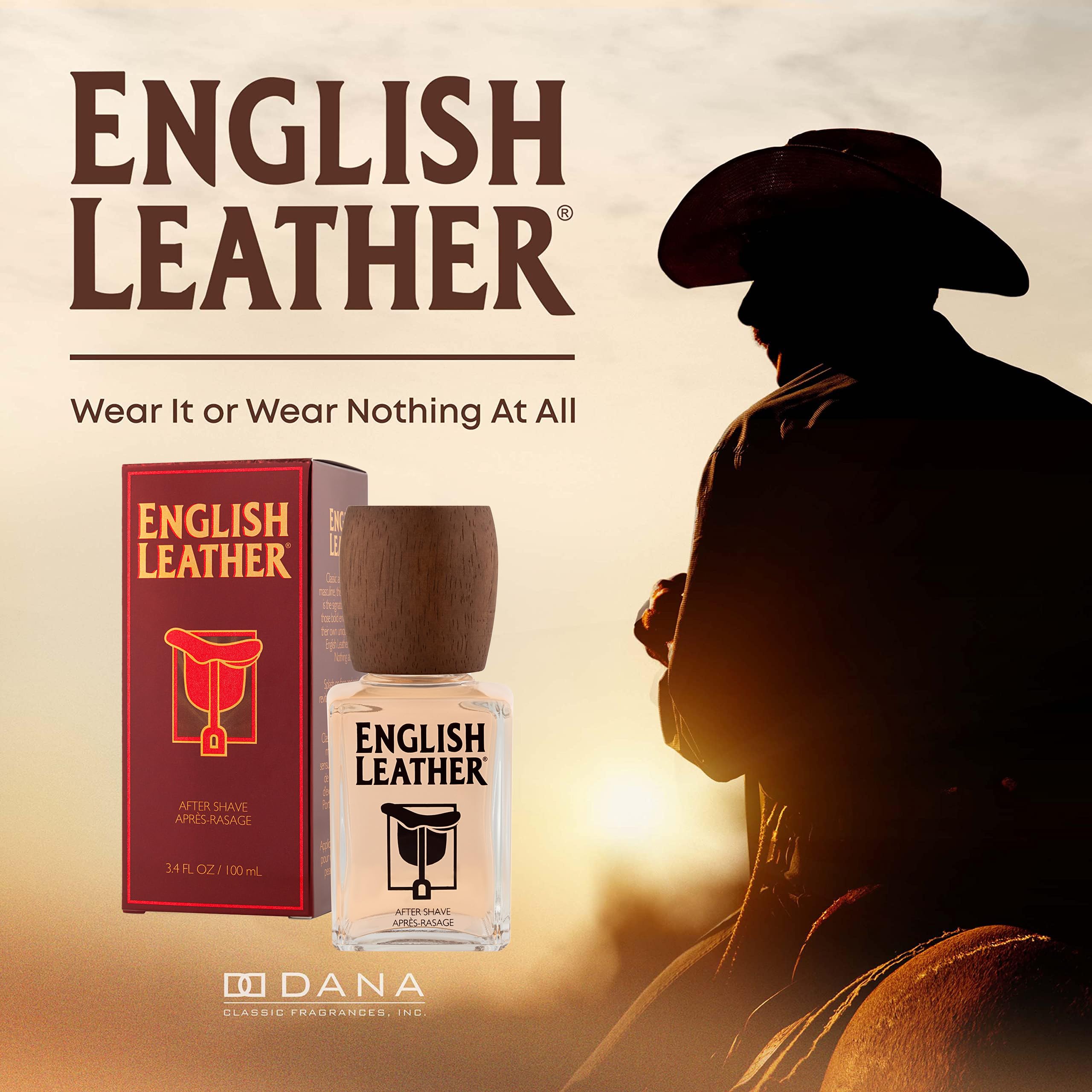 Notes citrus de Dana English Leather apportant une fraîcheur durable.