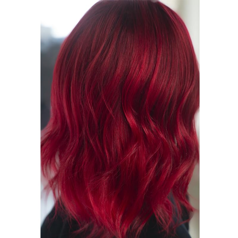 Coloration cheveux semi-permanente rouge Danger Jones – rendu intense