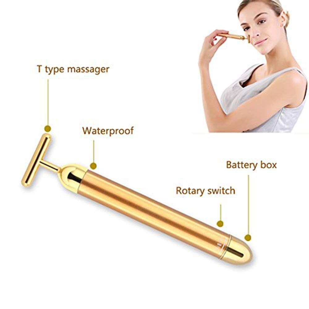 DANGSHAN masseur visage avec pulsations 6000/min pour stimulation légère