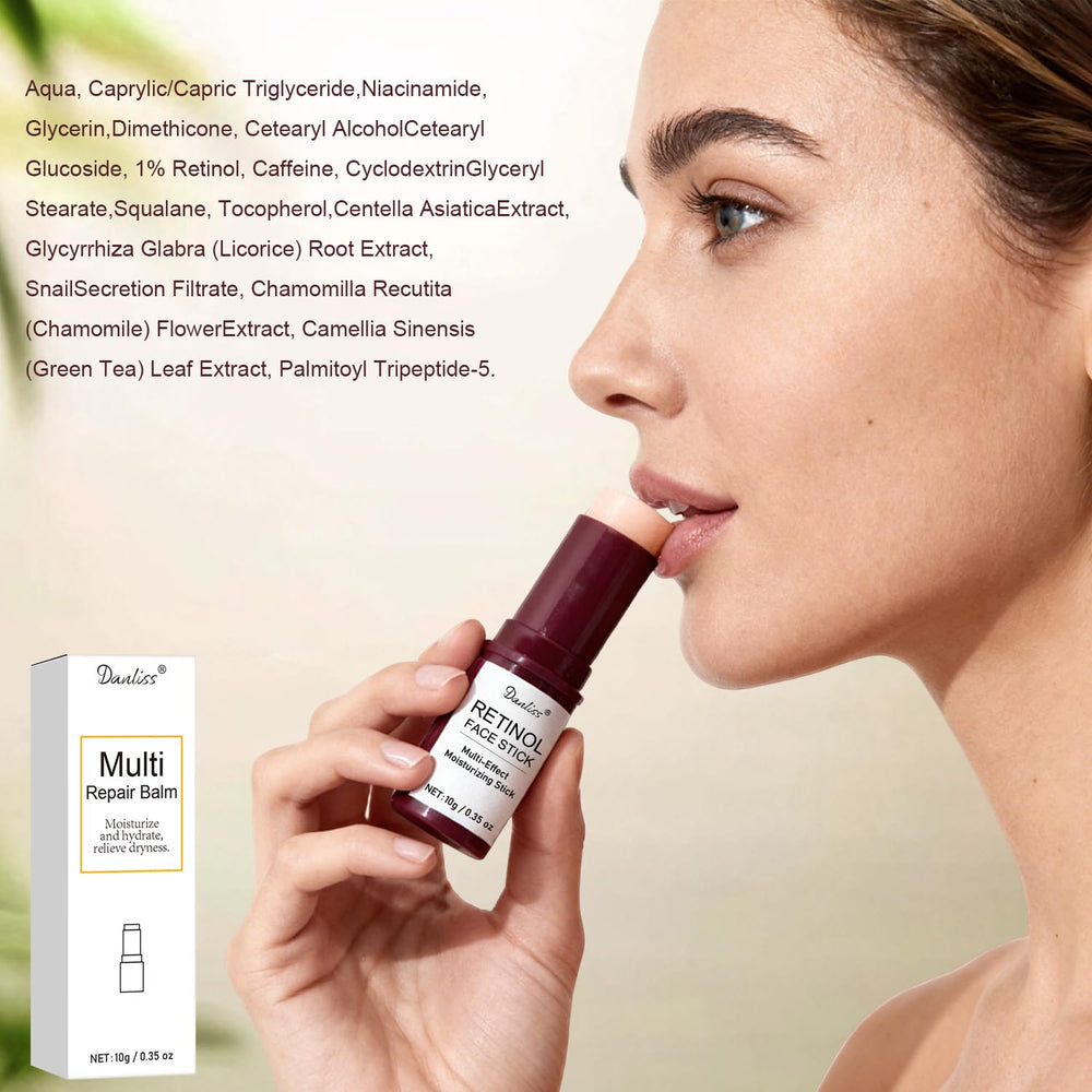 Danliss Retinol Stick Application Simple – application ciblée et rapide pour les zones à traiter.