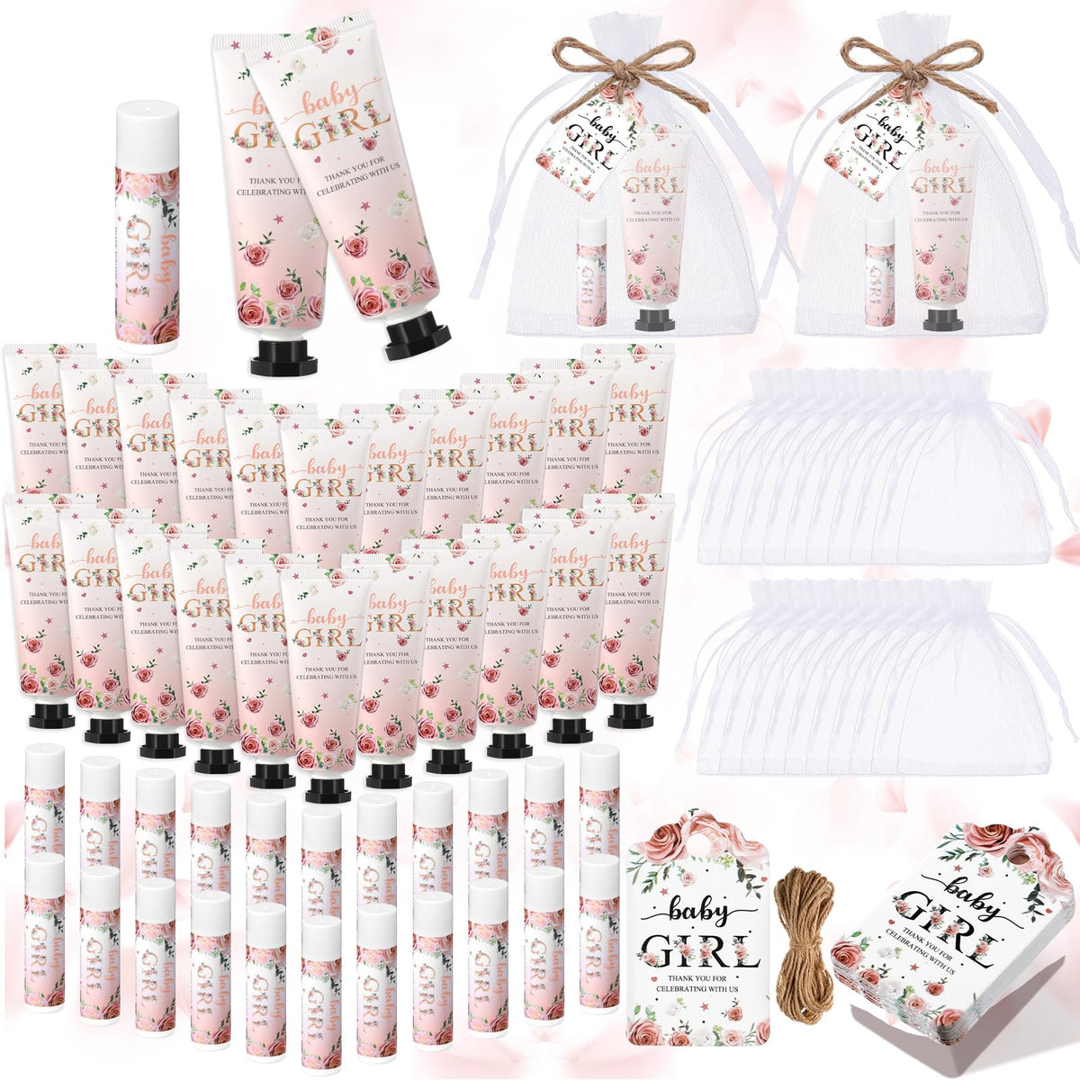 Crème pour les mains Dansib avec motif rose et fleur, hydratation légère.