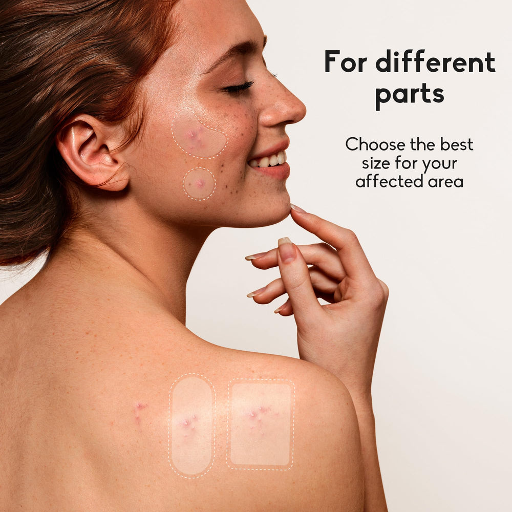 Patch Daolyo rond 12 mm pour visage convient aux petites zones.