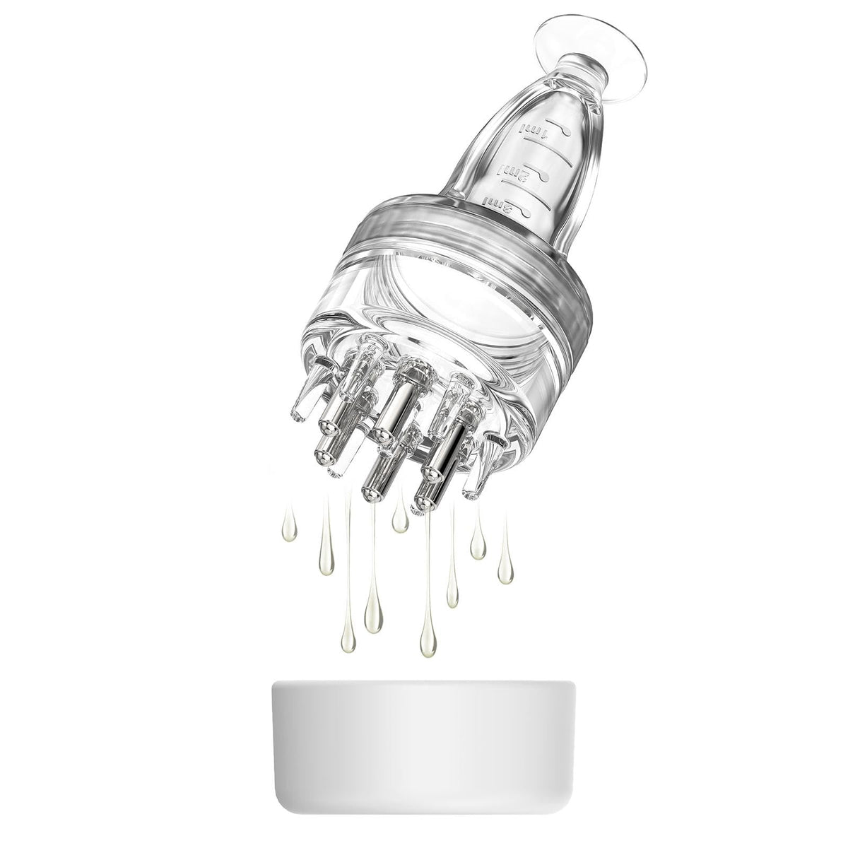 DAPENG applicateur-cuir-chevelu pour une application précise et absorption optimale.
