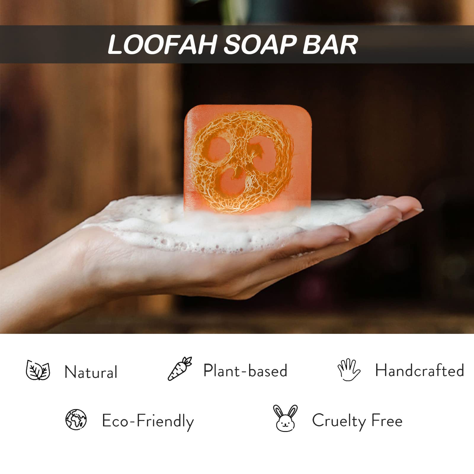 Dapoprren savon loofah artisanal et éthique