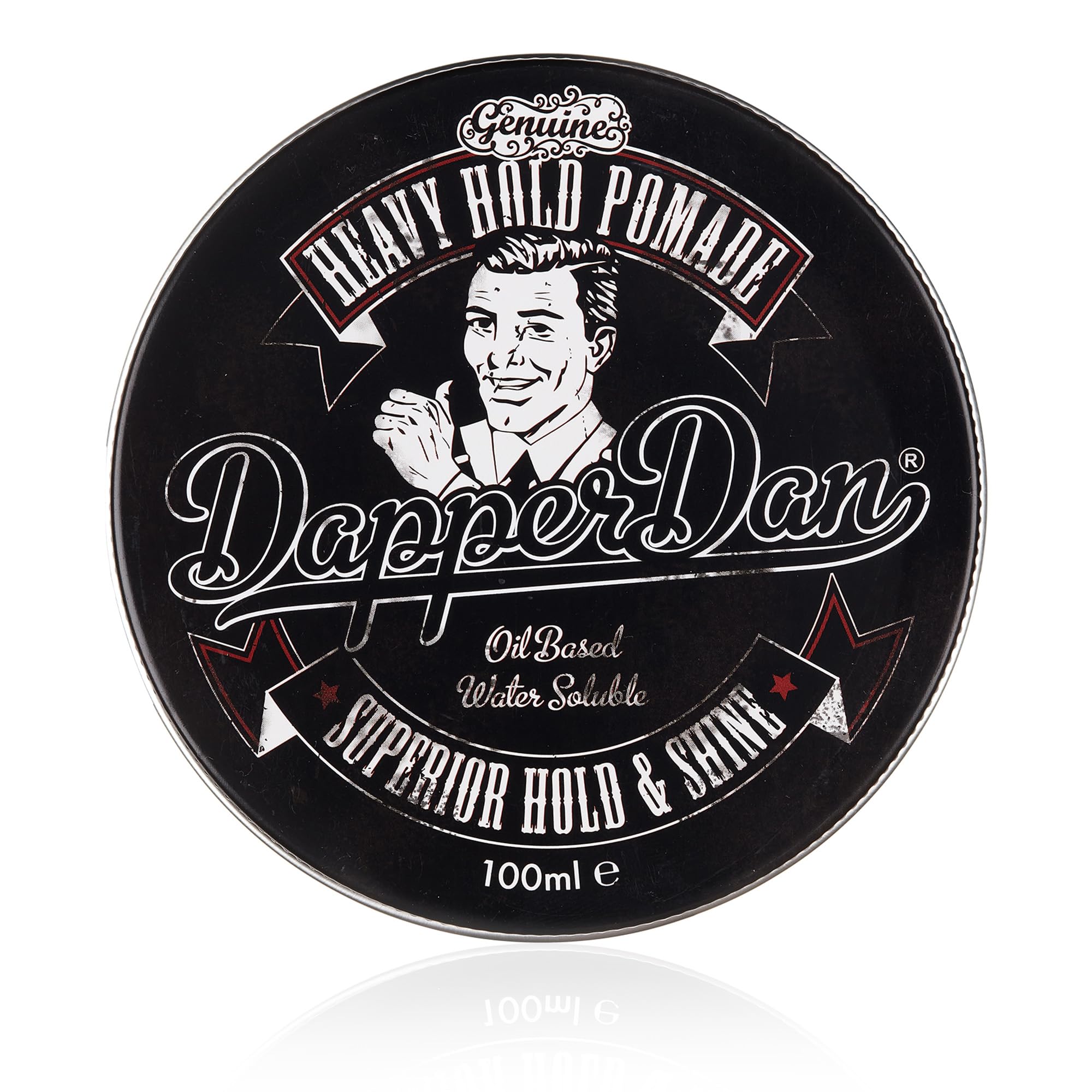 Pommade Dapper Dan à tenue lourde, bouteille 100 ml prête à l'emploi