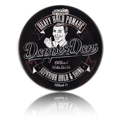 Emballage élégant de la pomade Dapper Dan à tenue lourde