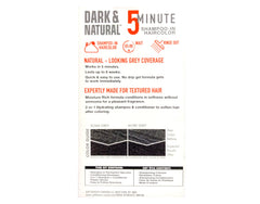 Dark & Natural Color pour Hommes Natural Black — application sans gouttes pour rester propre