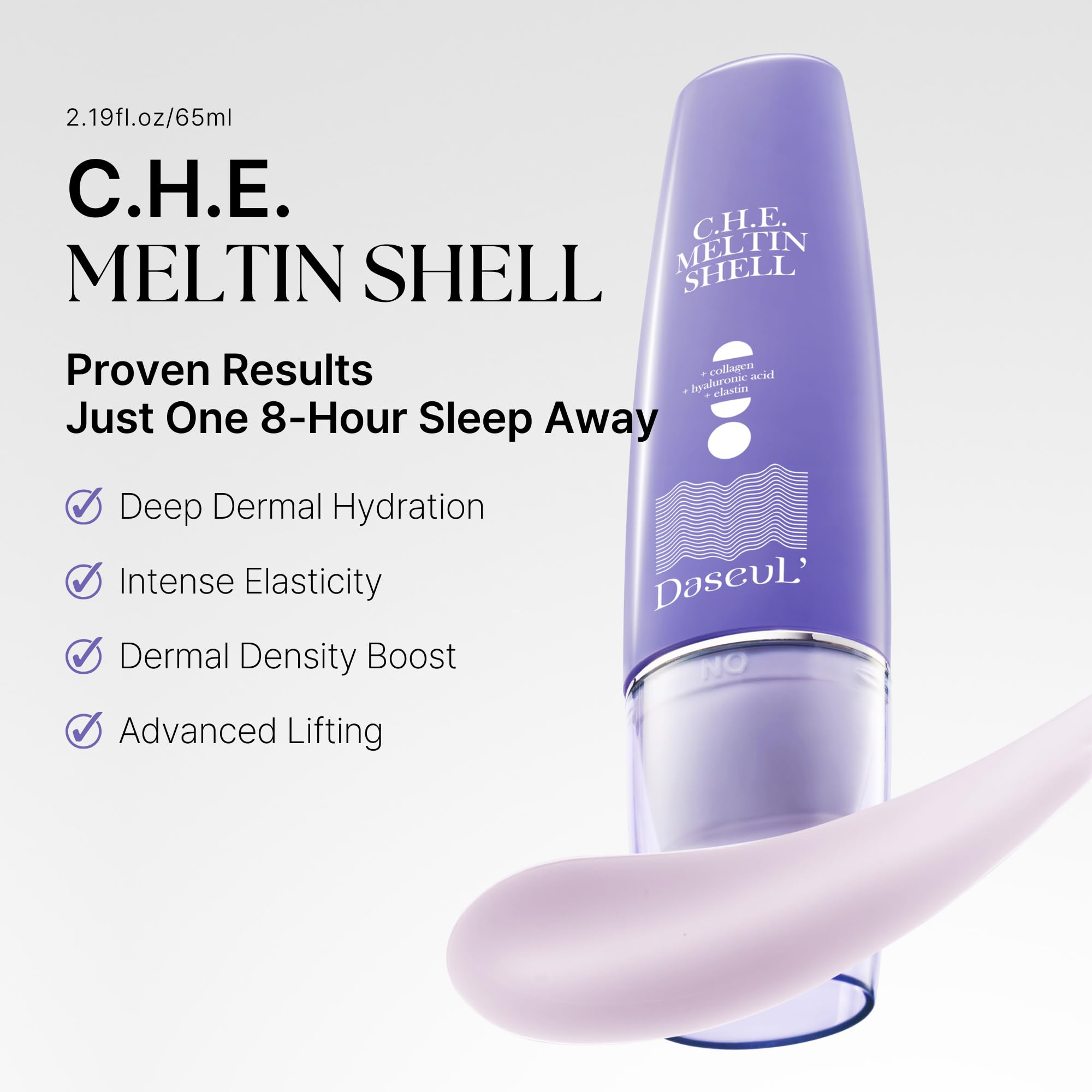 DaseuL’ C.H.E. Meltin Shell — pinceau intégré pour une application propre et hygiénique