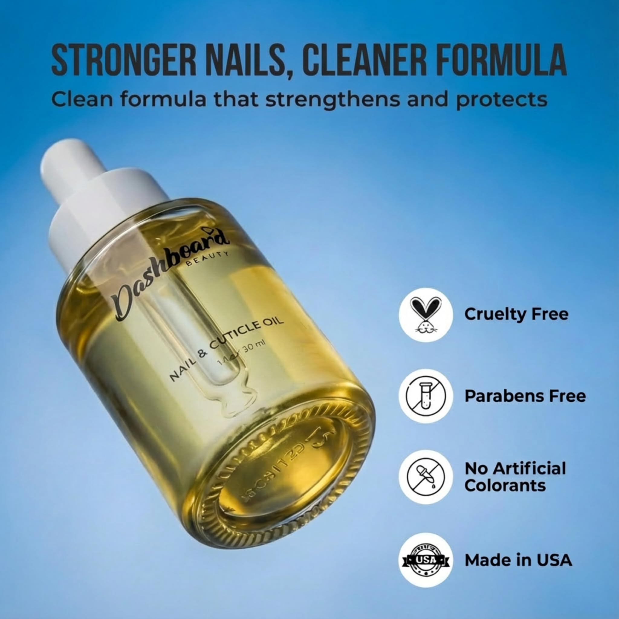 Dashboard Beauty: soin quotidien des ongles pour croissance et souplesse