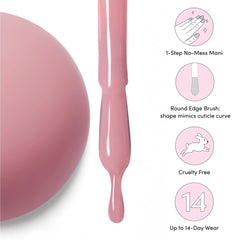 Dashing Diva Anko nuancier: couleur prête à tester sur vos ongles.