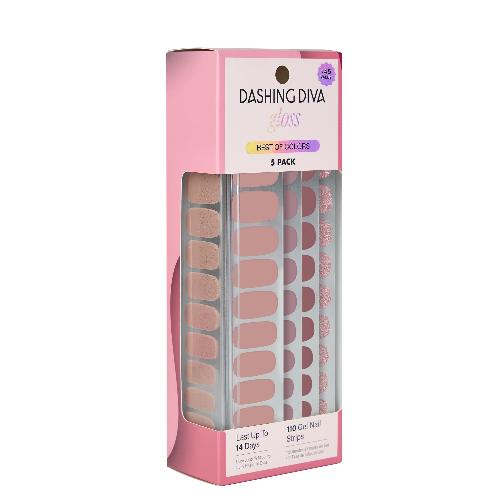 Dashing Diva — bande gloss, finition gel brillant et rapide.