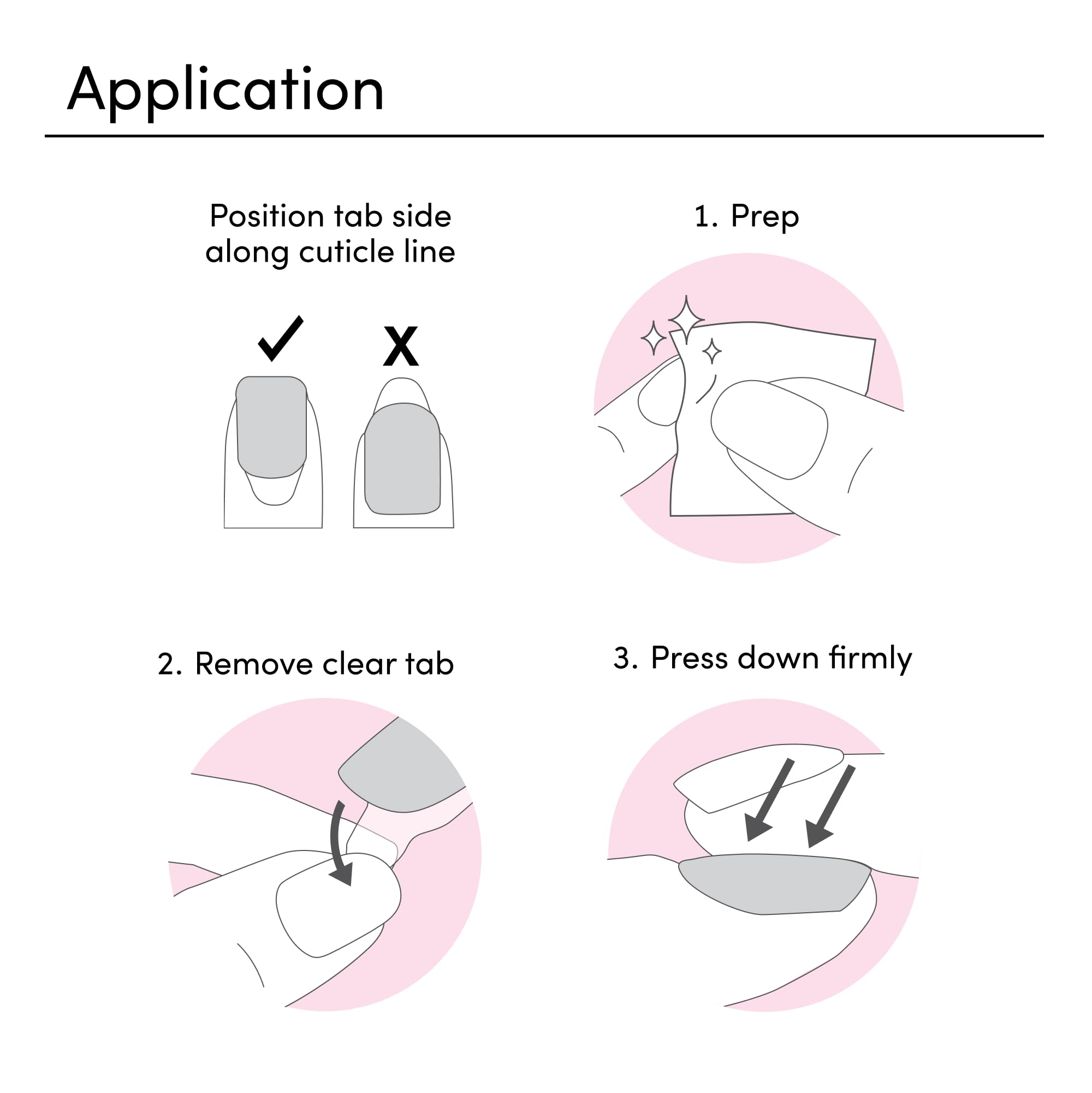 Deux ensembles d’ongles press-on inclus dans le bundle pour plus de choix.