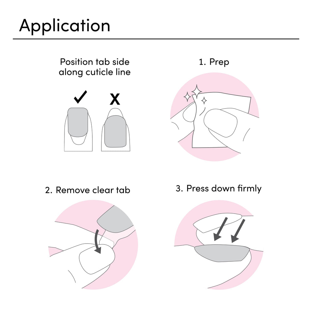 Deux ensembles d’ongles press-on inclus dans le bundle pour plus de choix.