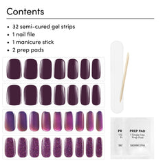 Application ongles ergonomique – Dashing Diva Glaze Amethysta pour ajustement précis.