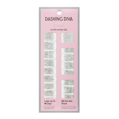 Dashing Diva Going Platinum - nuance argentée base avec fini gel brillant durable