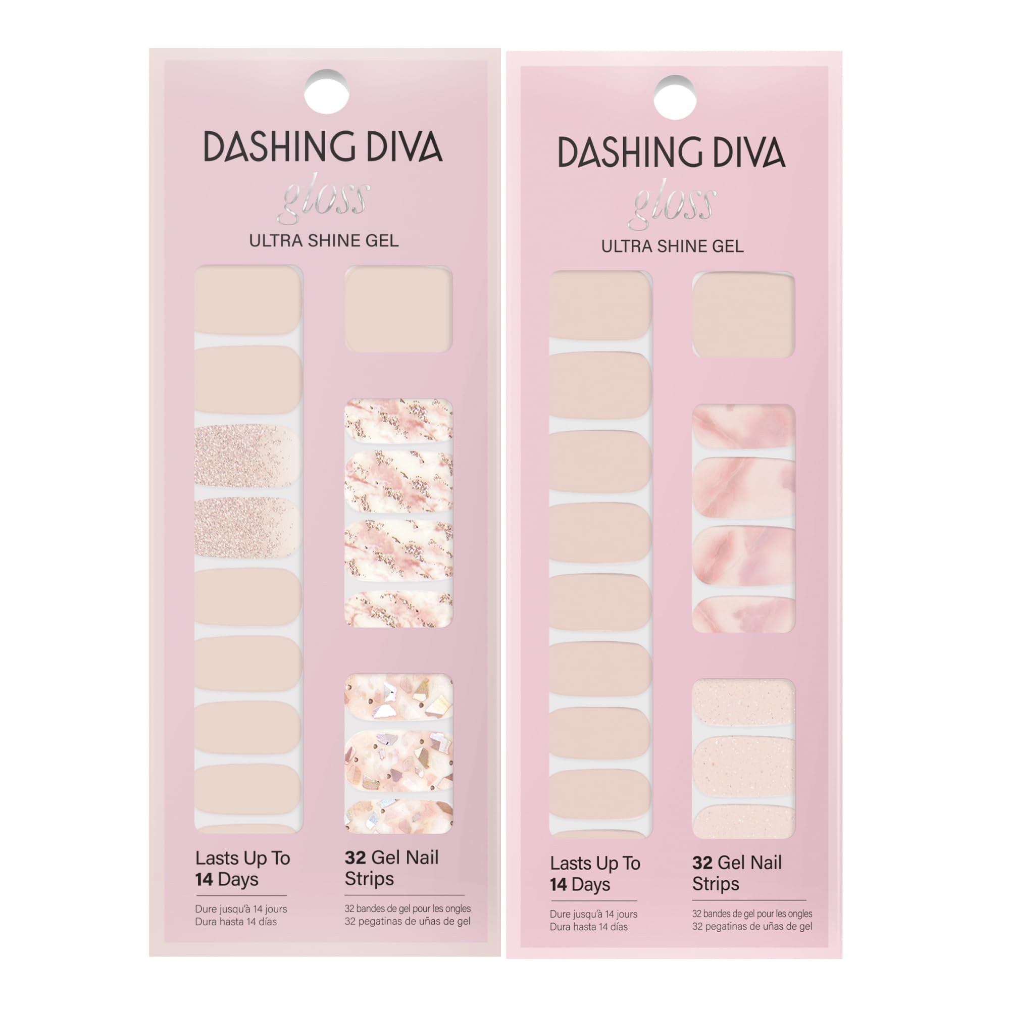 Dashing Diva Gloss Nail Strips longue tenue: manucure qui reste belle plusieurs jours.