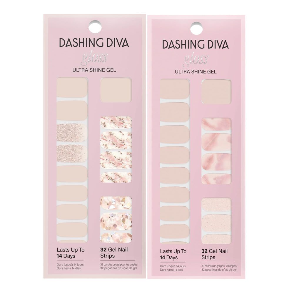 Dashing Diva Gloss Nail Strips longue tenue: manucure qui reste belle plusieurs jours.