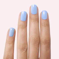 Dashing Diva Gloss Strips Parfait bleu ciel, design élégant pour vos ongles.