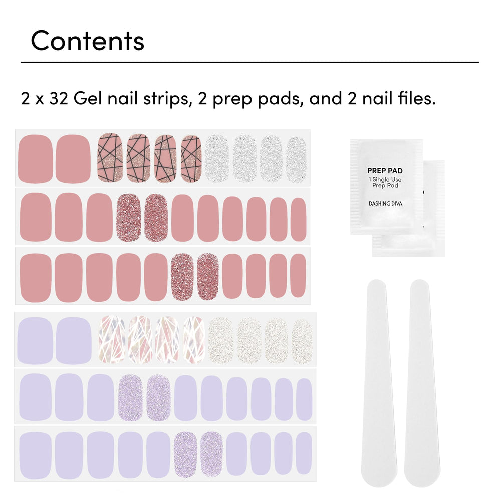 Tampon de préparation et lime à ongles Dashing Diva pour une préparation efficace.