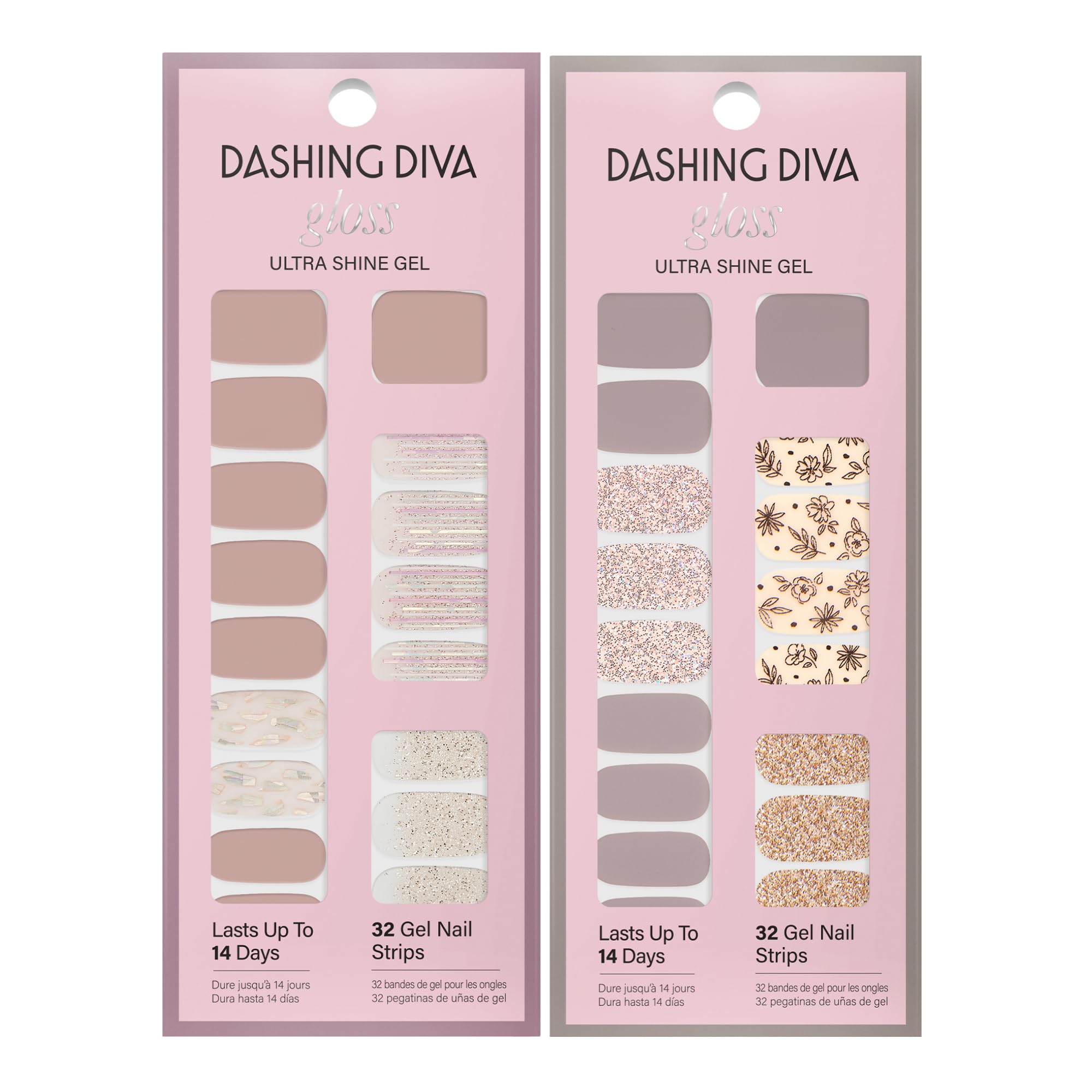 Texture gel brillante sur ongles Apres Eclat – touche lumineuse durable.