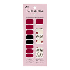 Dashing Diva Valentine bande ongles brillantes pour un fini gel éclatant