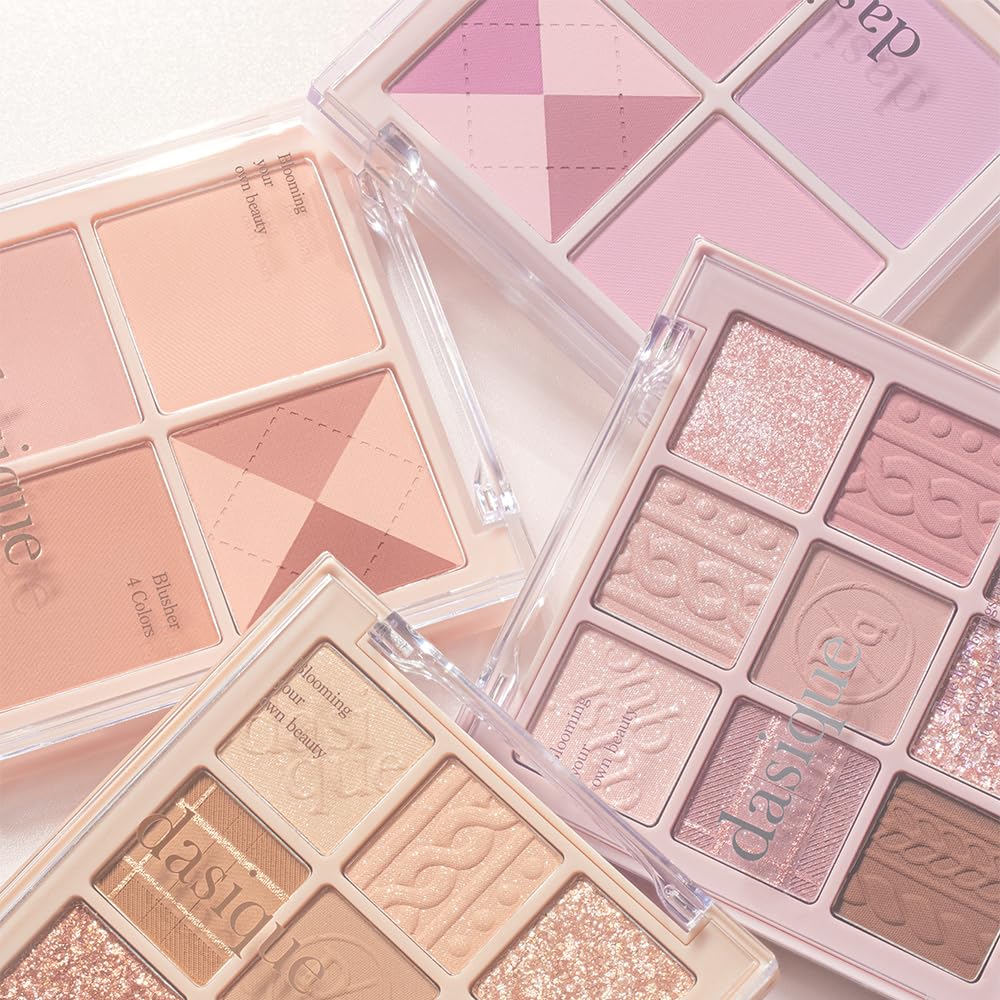 Dasique Blending Mood Cheek 04 Beige Knit, look quotidien sans effort.