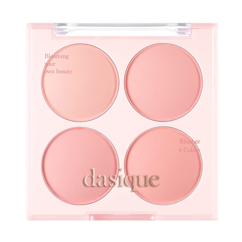 Dasique Blending Mood Cheek #07 Candy Berry, palette éclatante pour un teint frais et naturel.