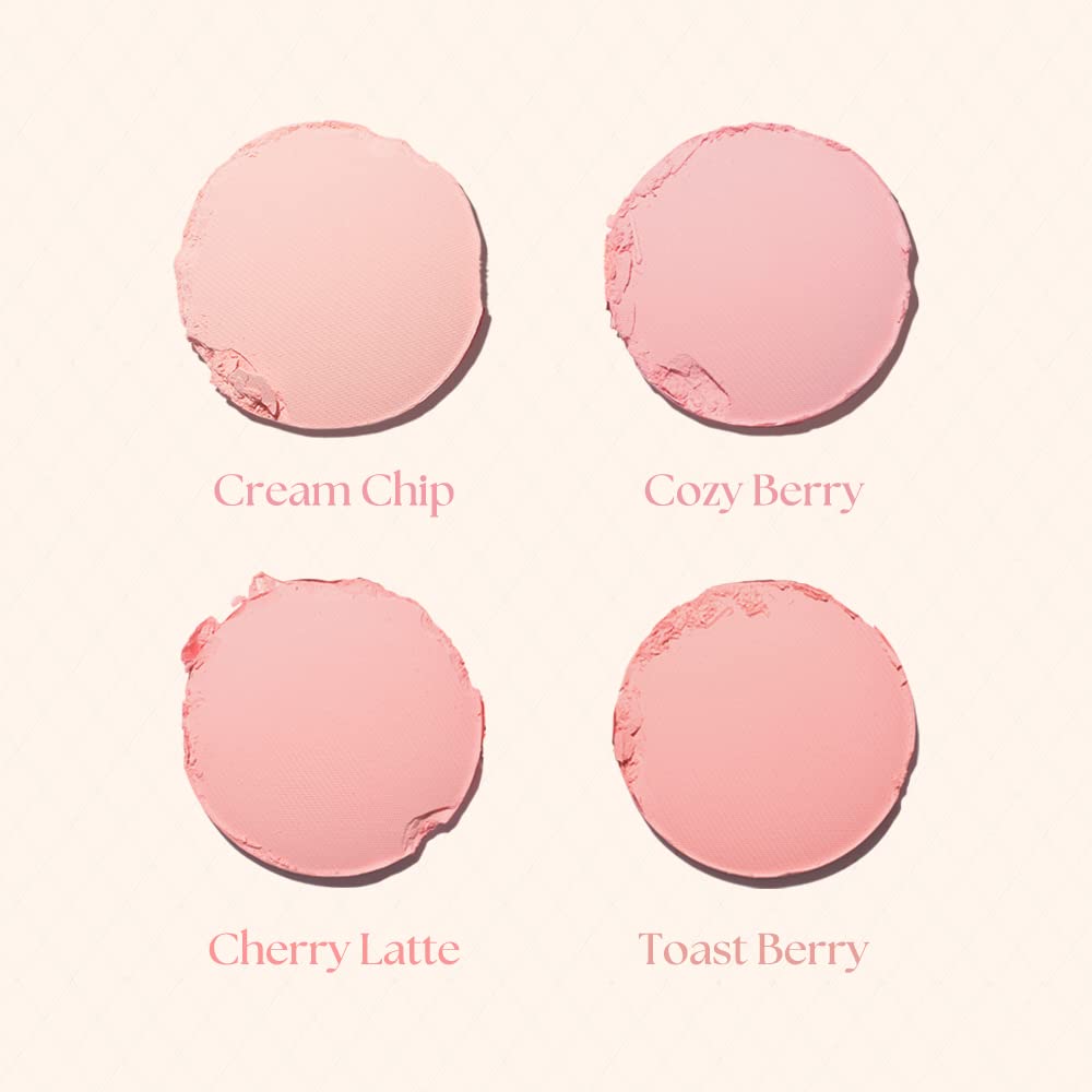 Dasique Blending Mood Cheek #07 Candy Berry, teintes roses veloutées pour un blush naturel.
