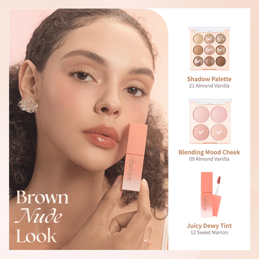 Dasique Blending Mood Cheek 09 Almond Vanilla cruelty-free product for everyday makeup