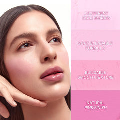 Dasique Berry Smoothie, nuance rose vibrante pour un éclat modulable sur les pommettes