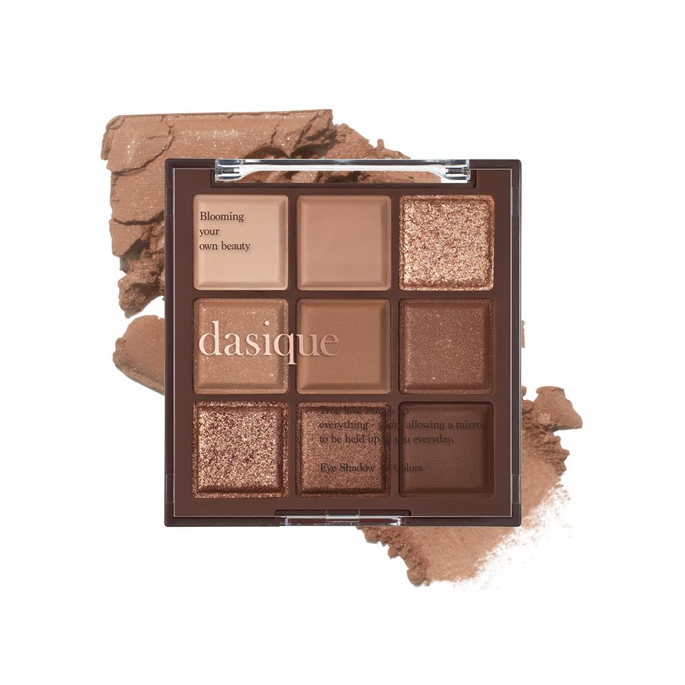 dasique Shadow Palette n°11 Chocolat Fudge – base uniforme pour une application fluide sur les paupières.