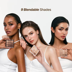 dasique Shadow Palette n°11 Chocolat Fudge – transition douce pour un dégradé naturel.