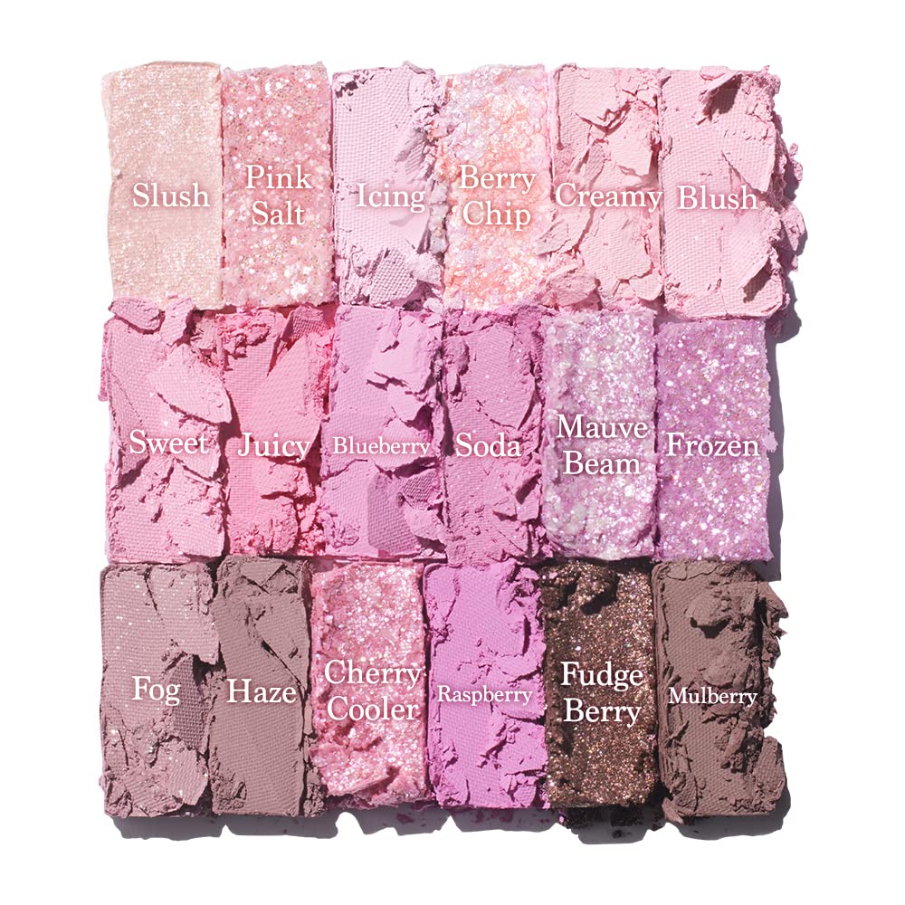 dasique Shadow Palette 18 Berry Smoothie ombre-06 – touche perle pour accentuation légère