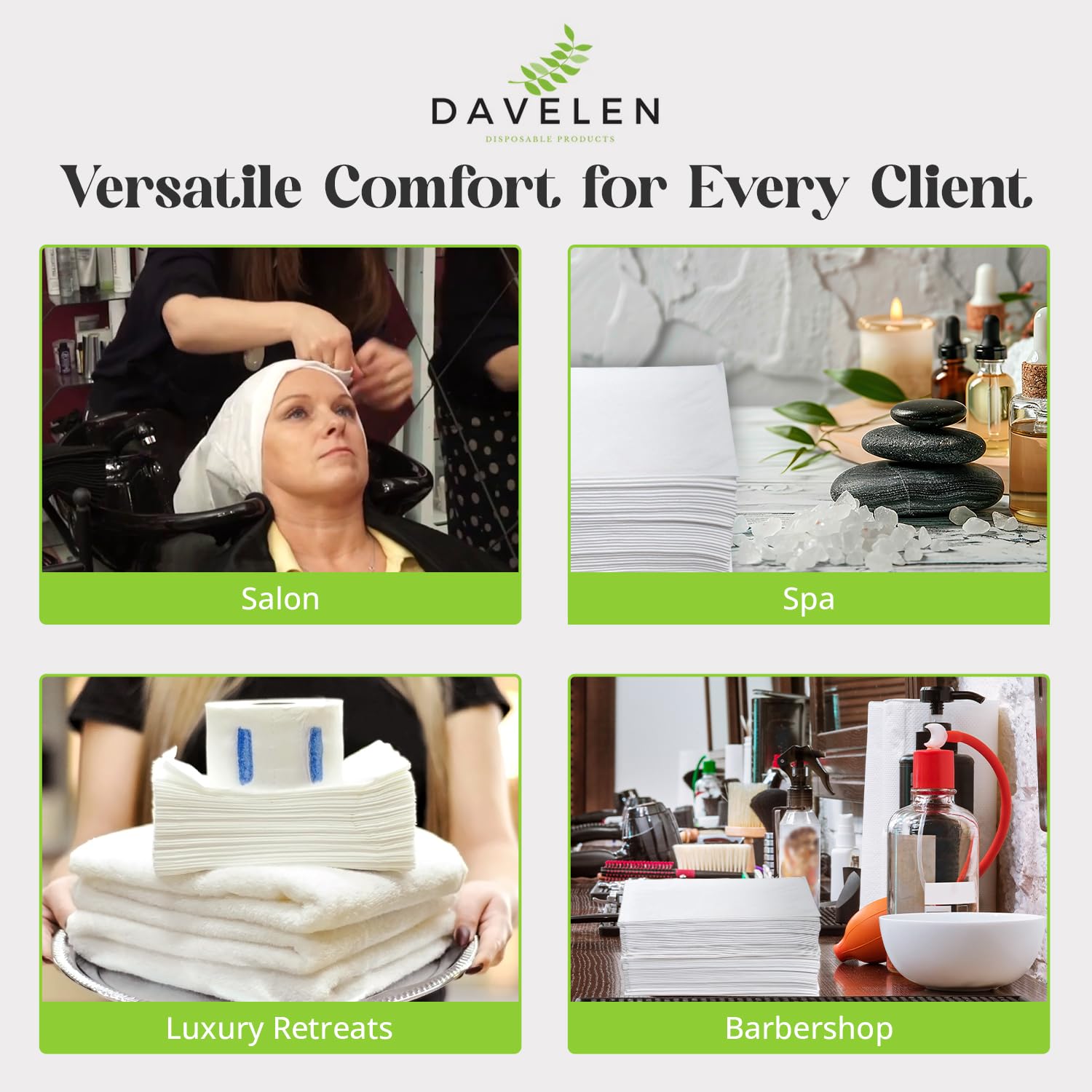 DAVELEN format 32x16 pouces, grande taille pratique
