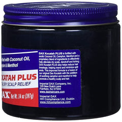 DAX Kocatah, texture pomade prête à appliquer sur le cuir chevelu.