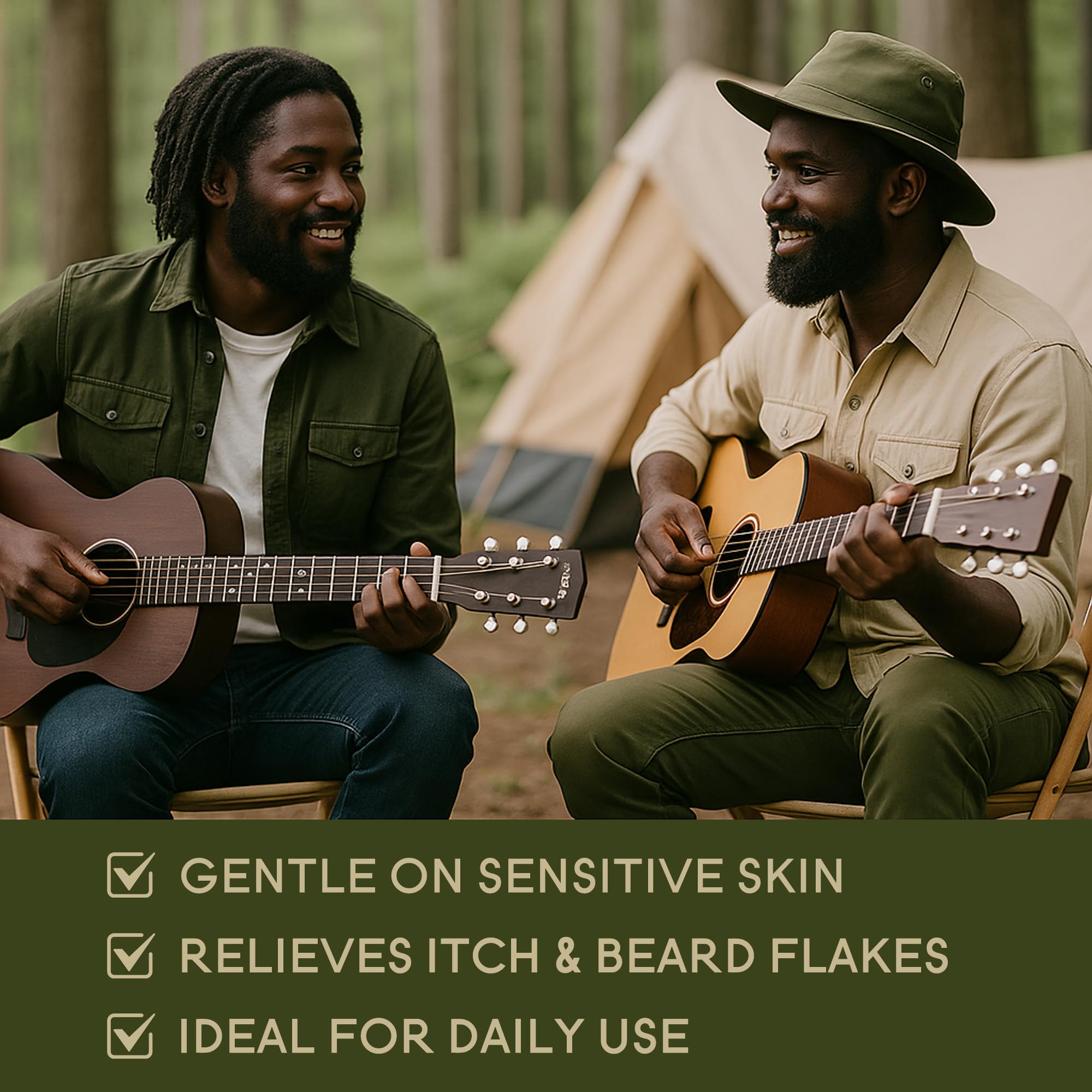 DayixCare Beard Balm emballage cadeau élégant prêt à offrir.