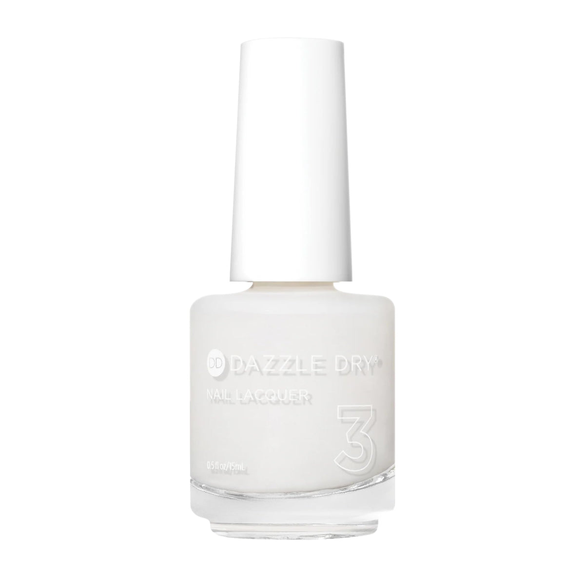 Dazzle Dry Step 3 Breathe Free – bouteille vernis nude crème, application rapide