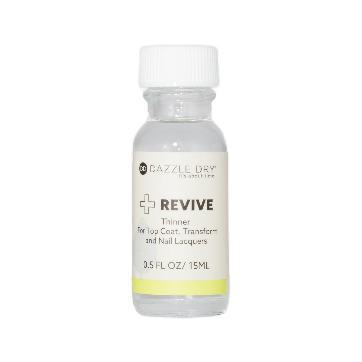 Dazzle Dry Revive flacon 15 ml pour restaurer la consistance du vernis.