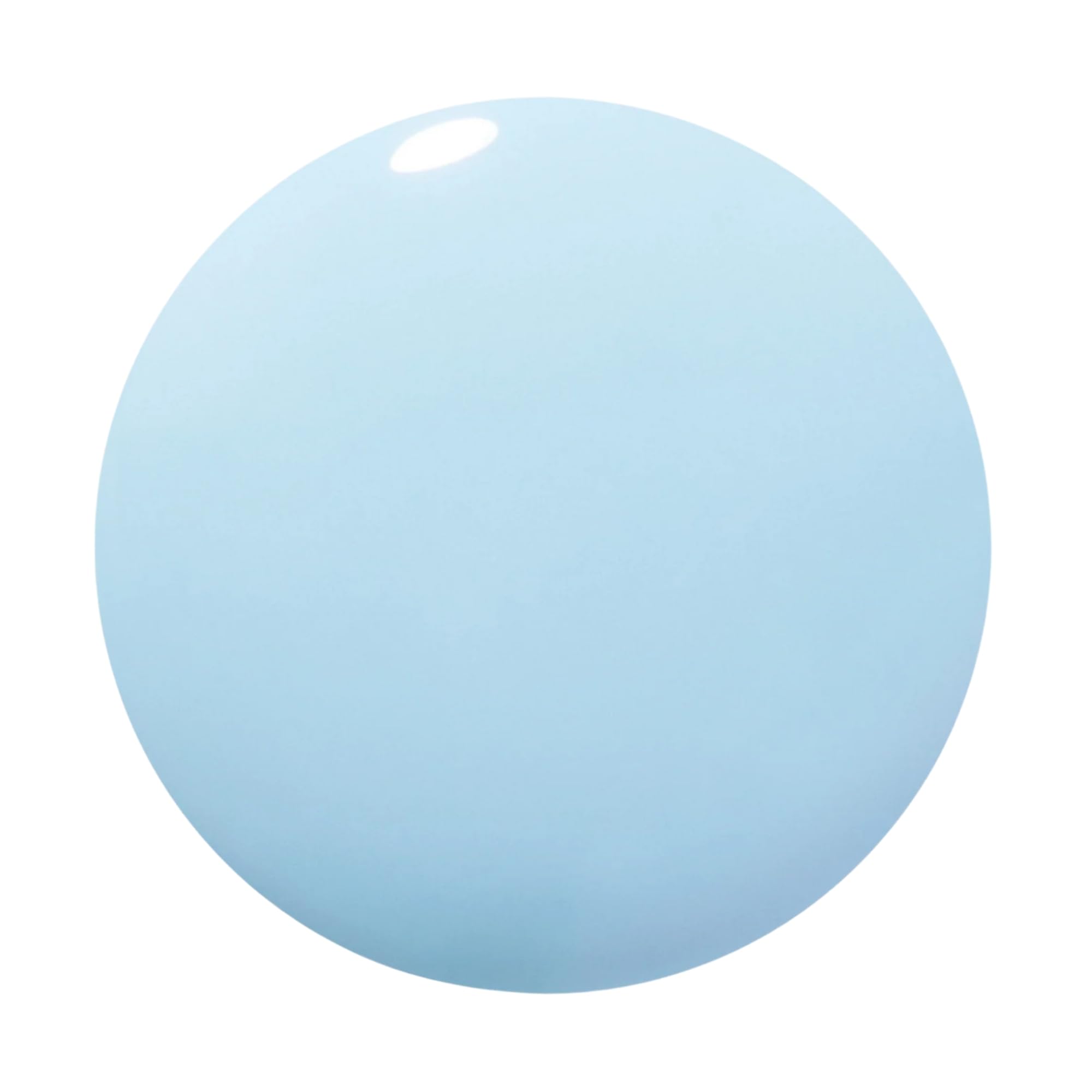 Échantillon couleur bleu poudre avec sous-tons gris pour Lotion Please.