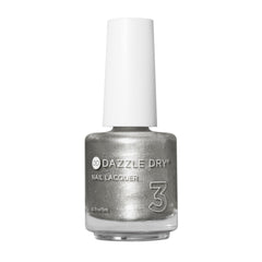 Dazzle Dry Love Potion, bouteille argent métallique, tenue longue durée sans écaillage.