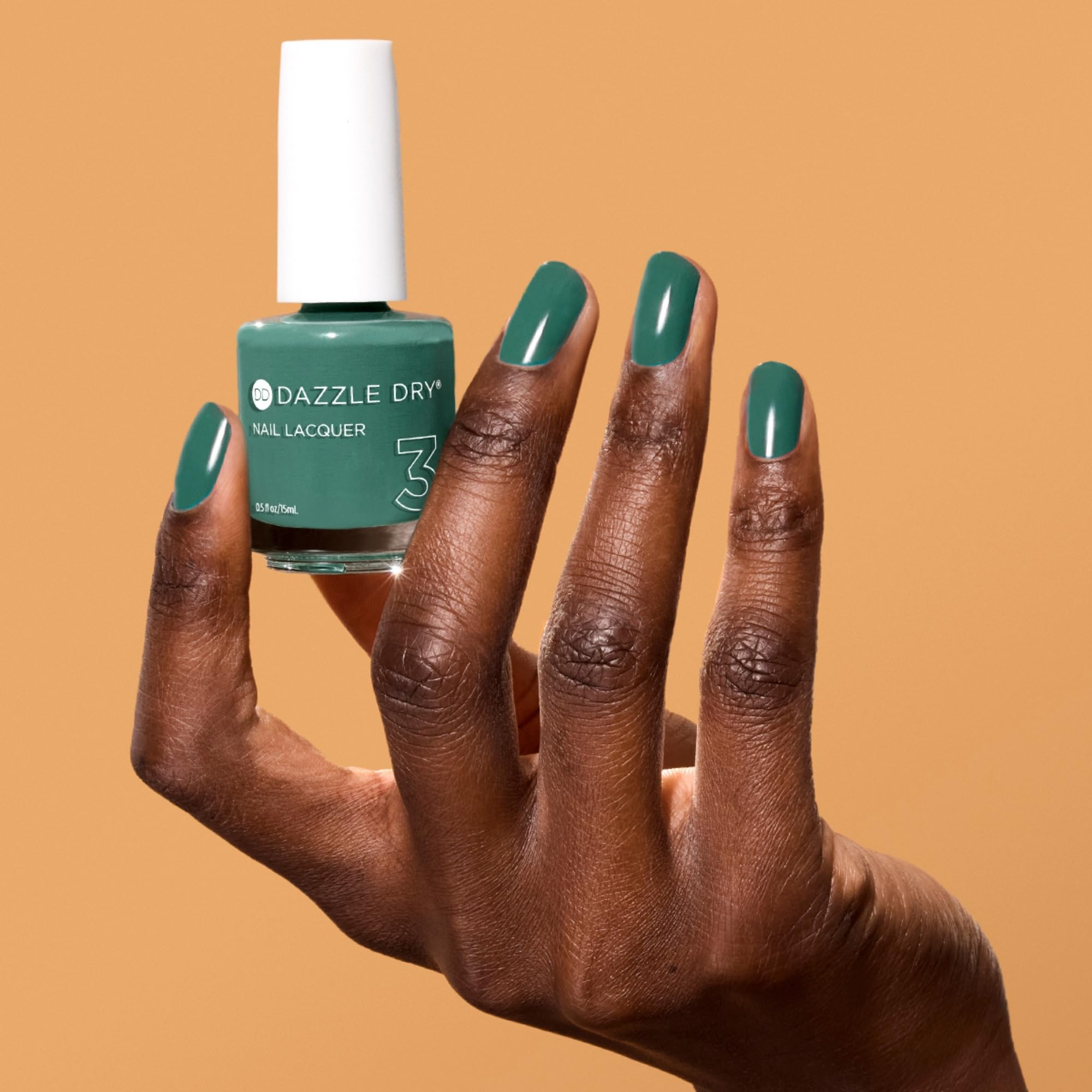 Couleur opaque vert oasis moyen pour une couvrance parfaite.