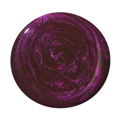 Dazzle Dry Vernis Prune Épicée: couleur semi-opaque avec reflets roses pour un look raffiné