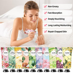 DBEAUTYM crème mains absorption rapide: soin non gras qui pénètre rapidement.