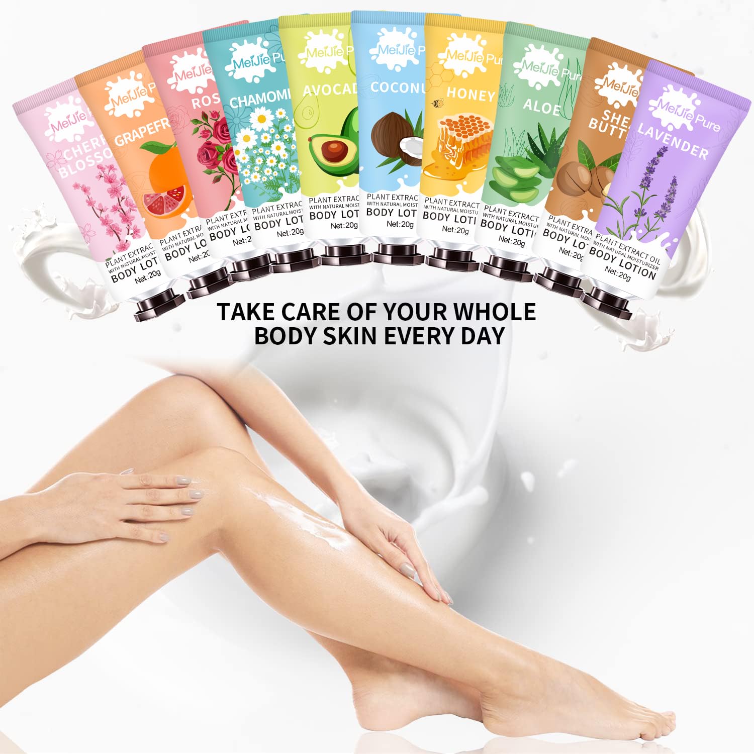 DBEAUTYM Tubes portables – hydrater où que vous soyez.